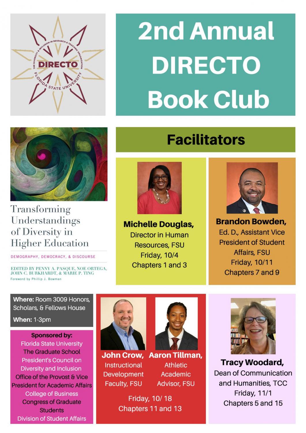 2019 Book Club: Transforming Understandings of Diversity in Higher Education